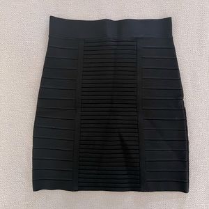 Bcbg Sylvie Bandage Skirt - Black - image 1